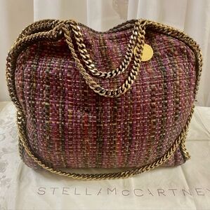 Stella McCartney Large Tweed Falabella Bag